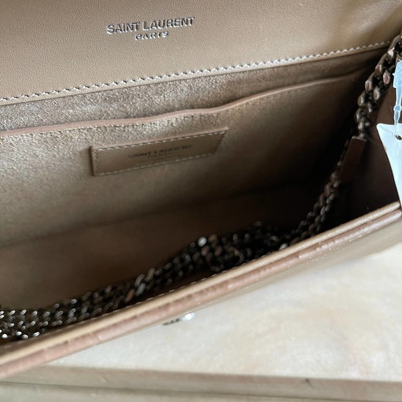 New Saint Laurent Kate Monogram Tassel Nuder - Picture 9 of 11